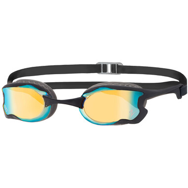 Gafas de natación ZOGGS RAPTOR HCB MIRROR Oro/Negro 0